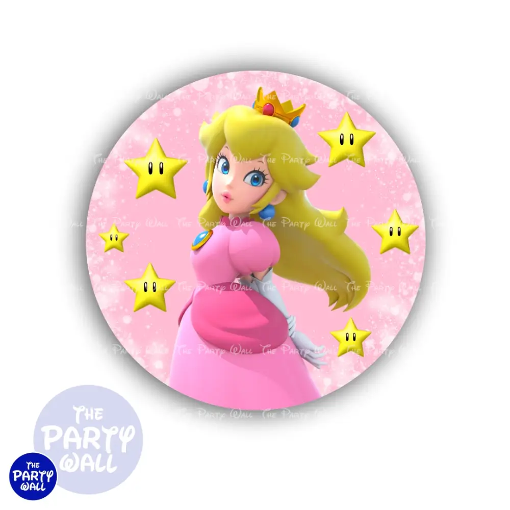 Princesa Peach - Funda para mamá circular The Party Wall