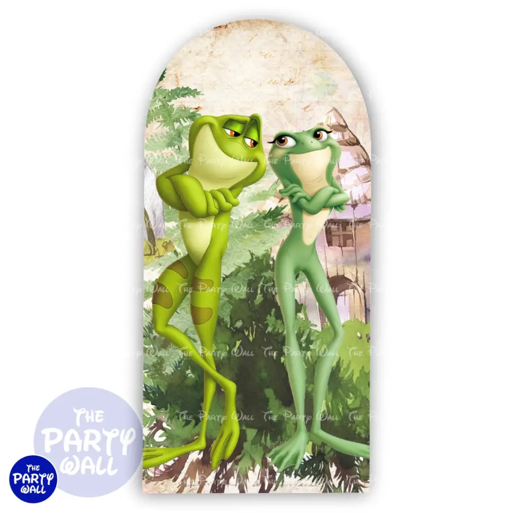 La Princesa y el Sapo - Funda para mampara de punta redonda o rectangular The Party Wall