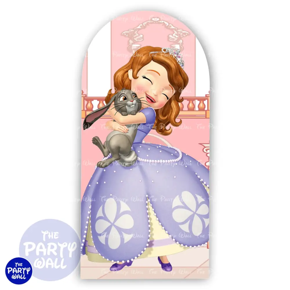 Princesa Sofia - Funda para mampara de punta redonda o rectangular The Party Wall