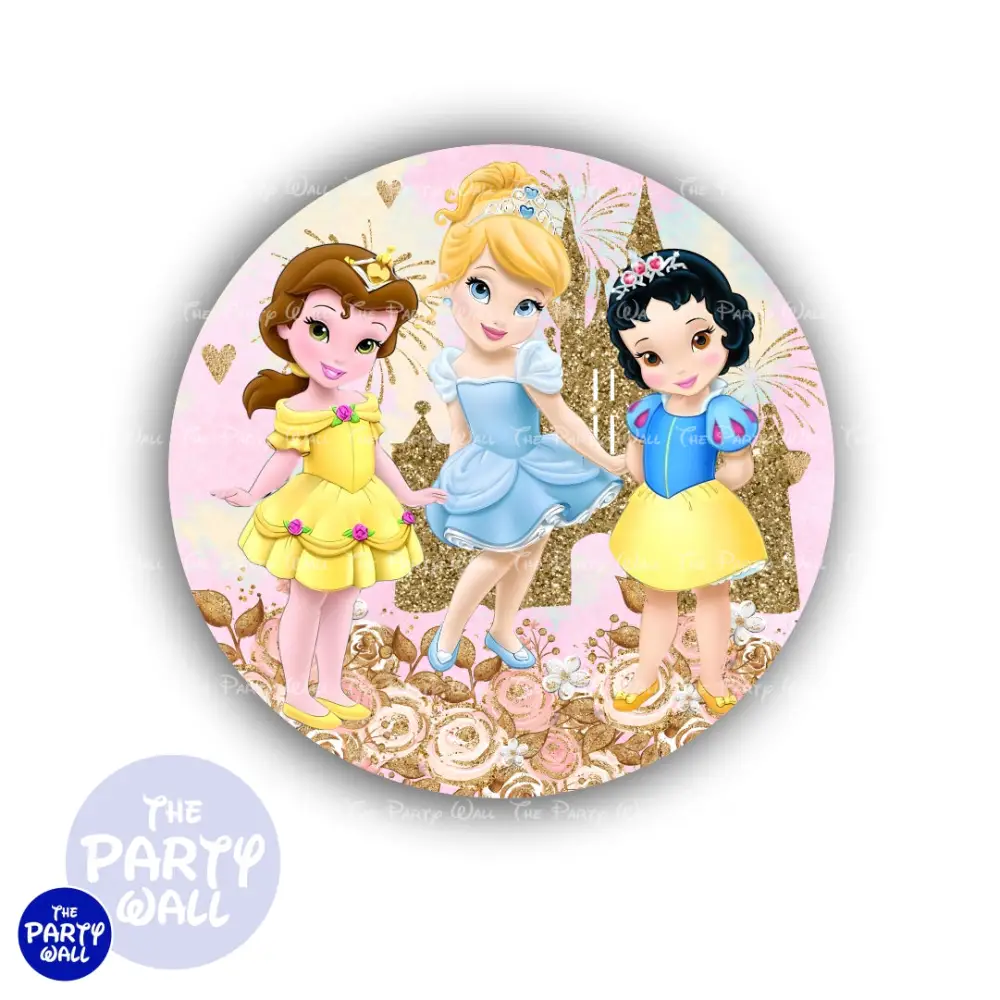 Princesas - Funda para mamá redonda The Party Wall