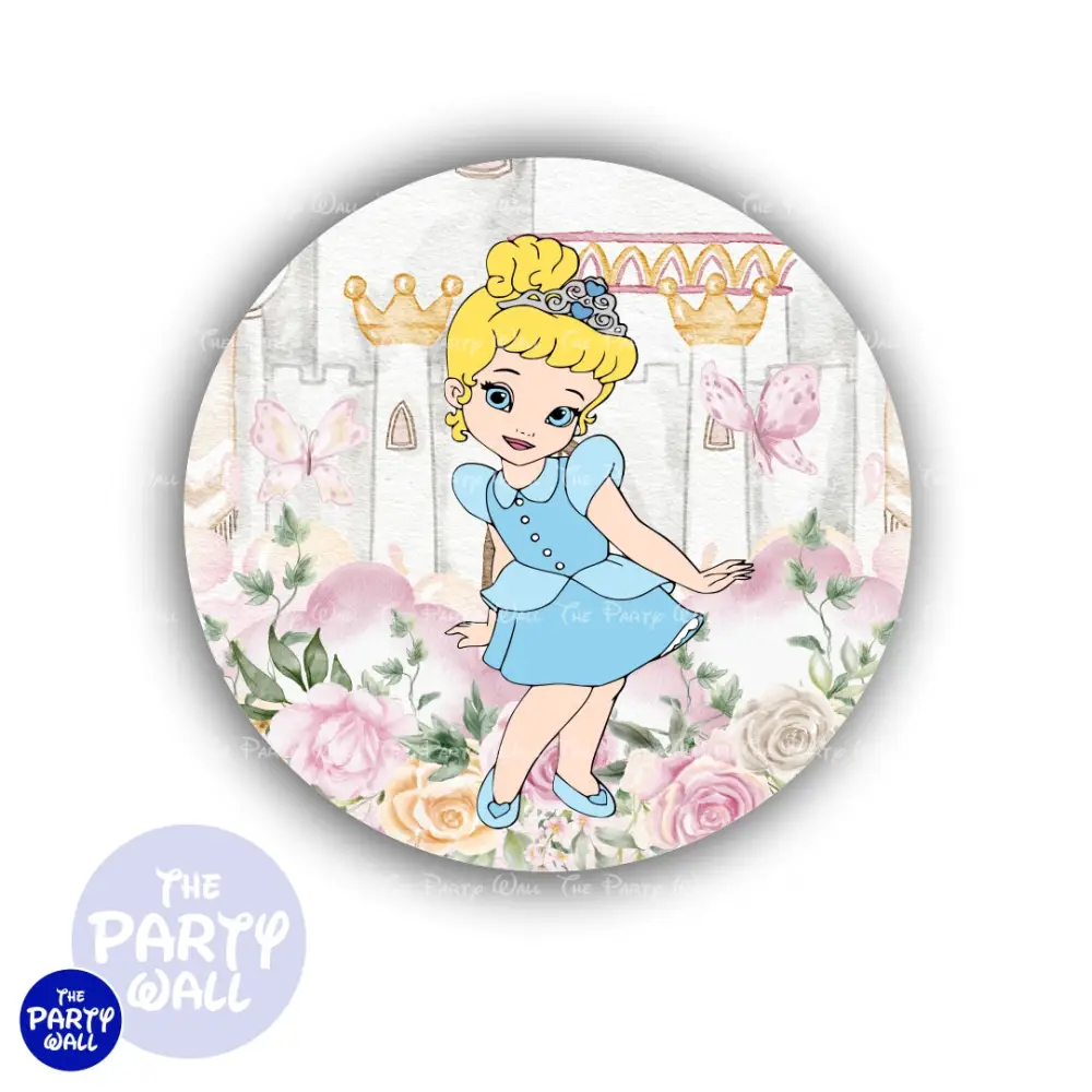 Princesas - Funda para mamá redonda The Party Wall