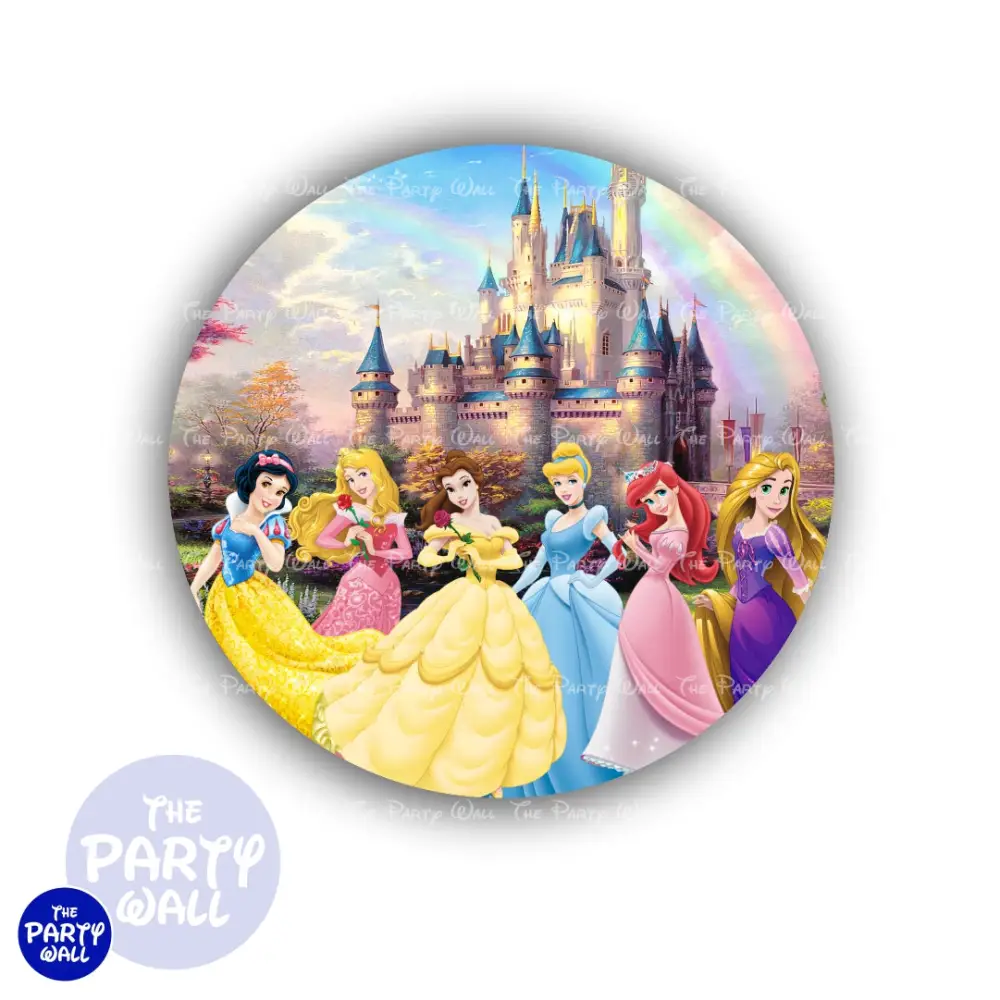 Princesas - Funda para mamá redonda The Party Wall