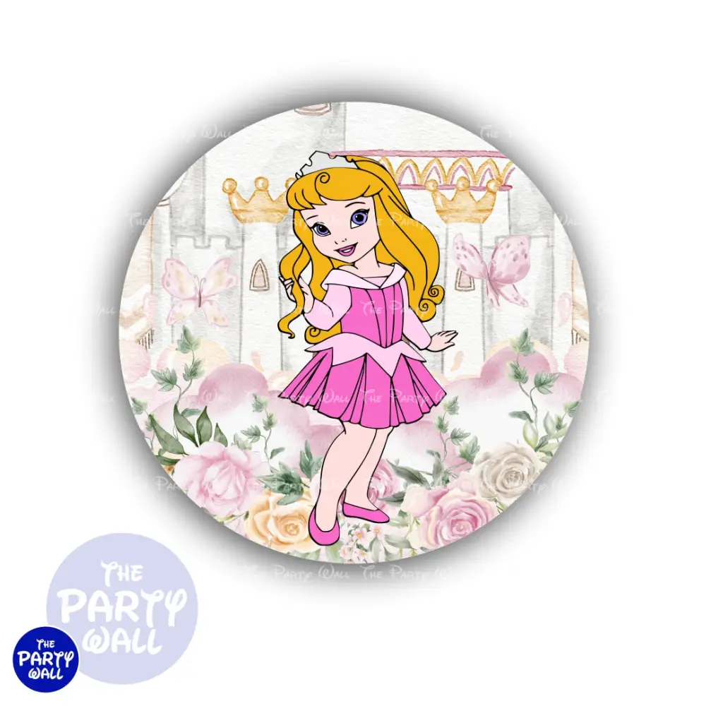 Princesas - Funda para mamá redonda The Party Wall