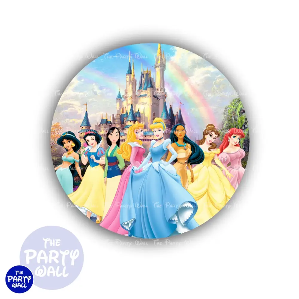 Princesas - Funda para mamá redonda The Party Wall