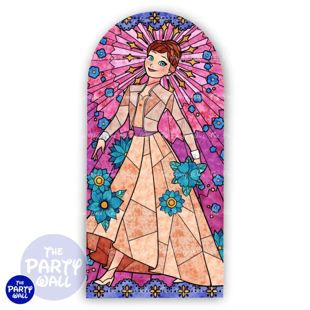 Princesas - Mampara de punta redonda o rectangular The Party Wall