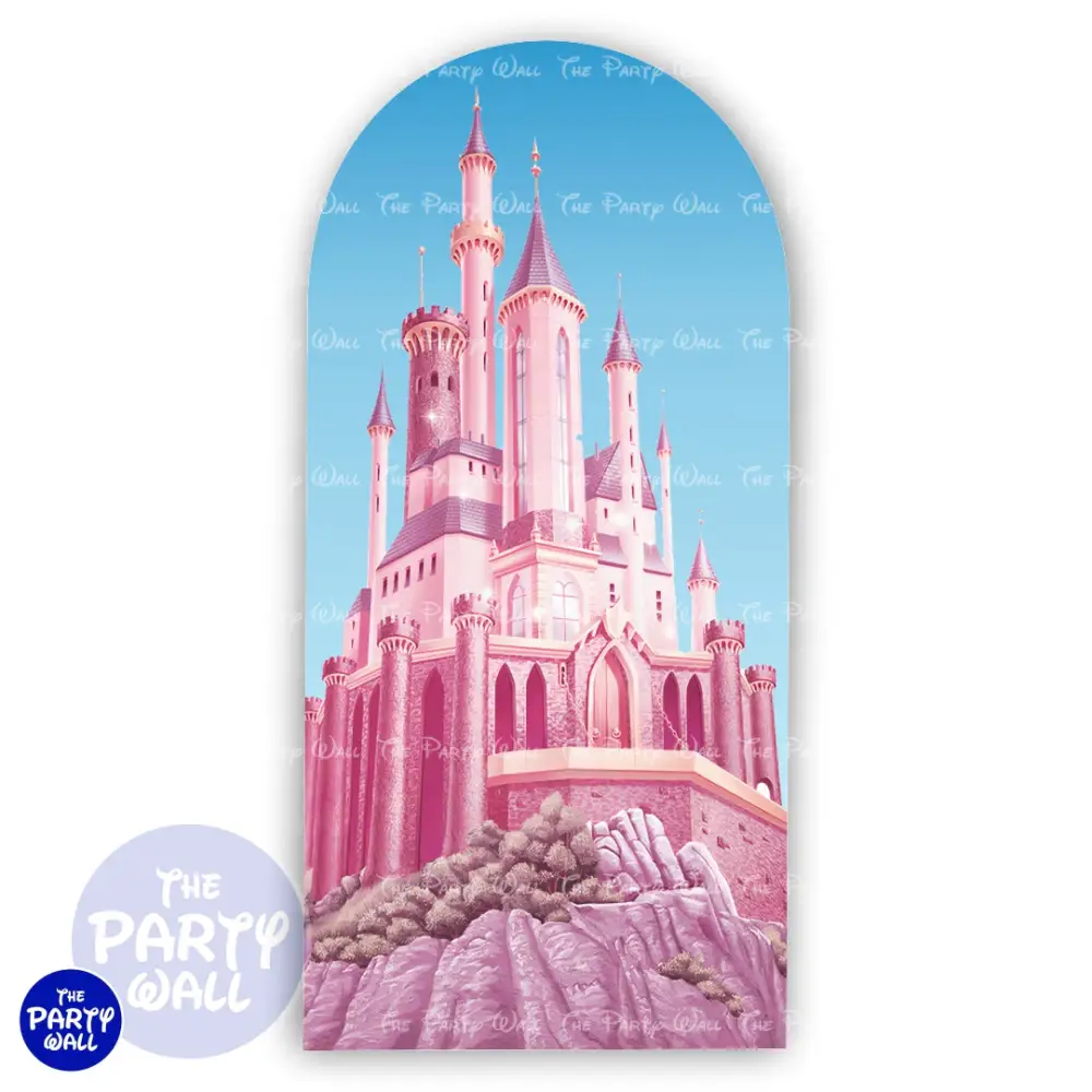 Princesas - Mampara de punta redonda o rectangular The Party Wall