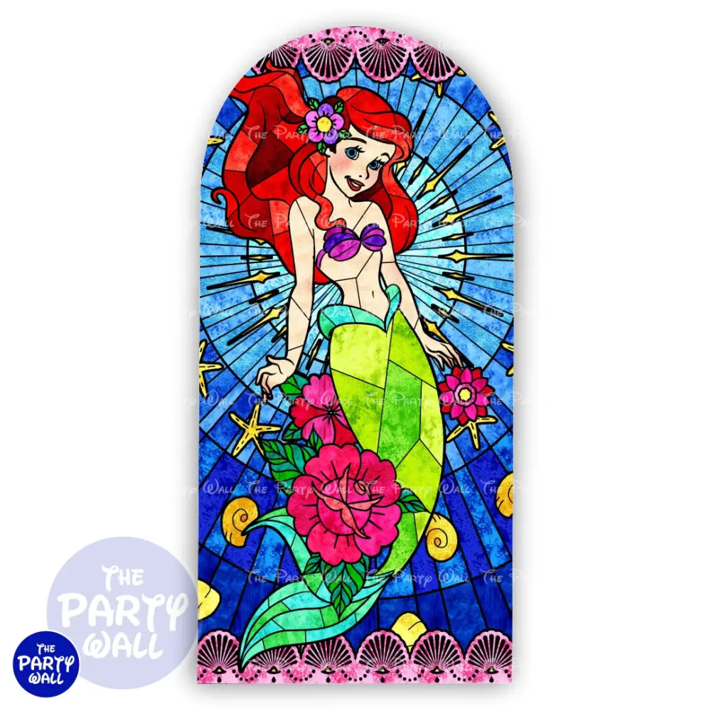 Princesas - Mampara de punta redonda o rectangular The Party Wall