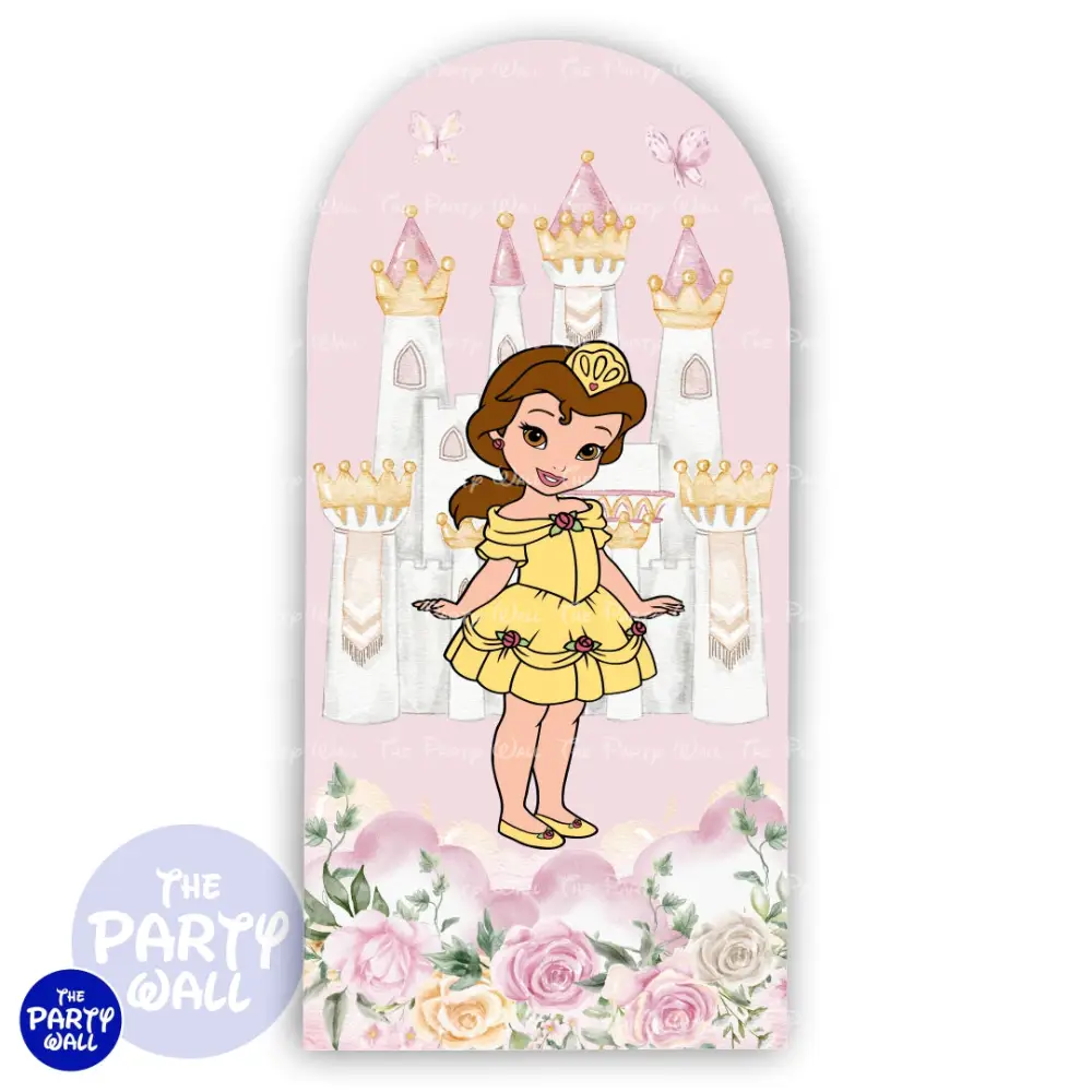 Princesas - Mampara de punta redonda o rectangular The Party Wall