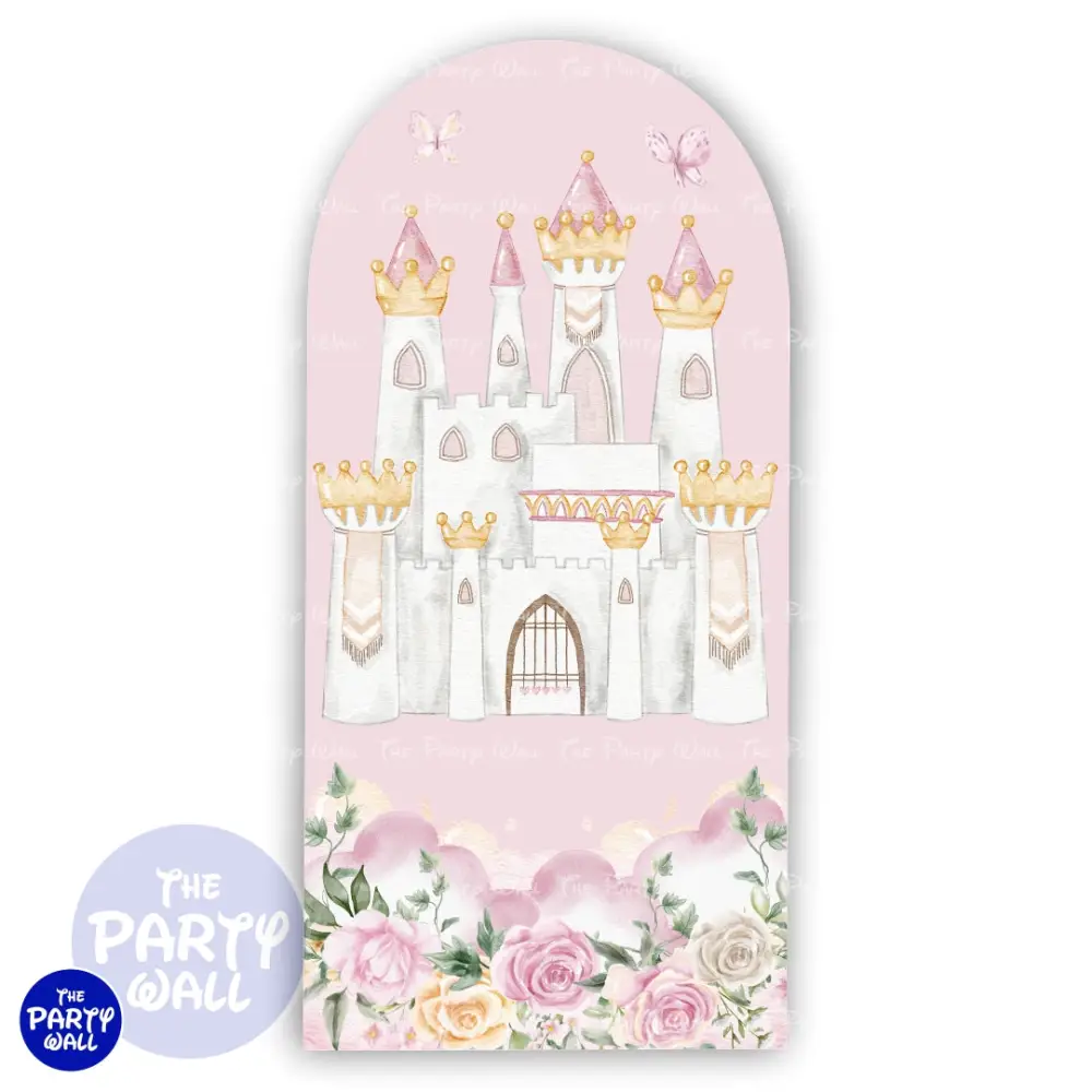 Princesas - Mampara de punta redonda o rectangular The Party Wall