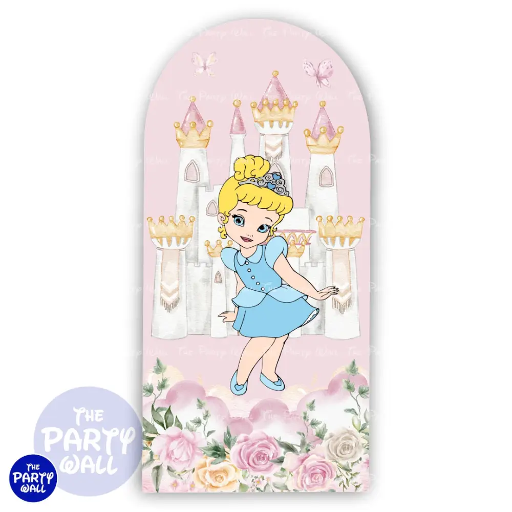 Princesas - Mampara de punta redonda o rectangular The Party Wall
