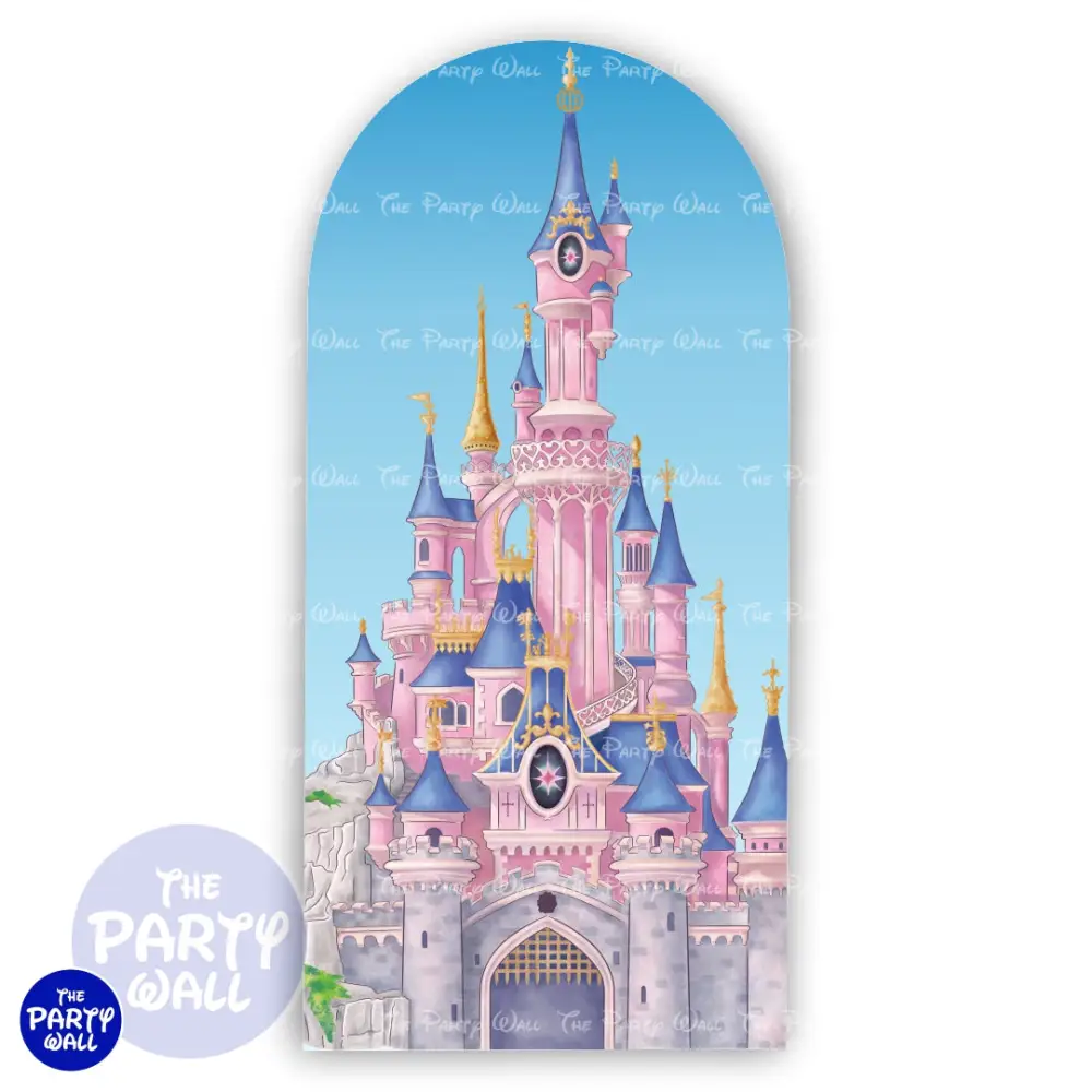 Princesas - Mampara de punta redonda o rectangular The Party Wall