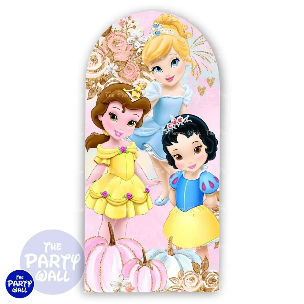 Princesas - Mampara de punta redonda o rectangular The Party Wall