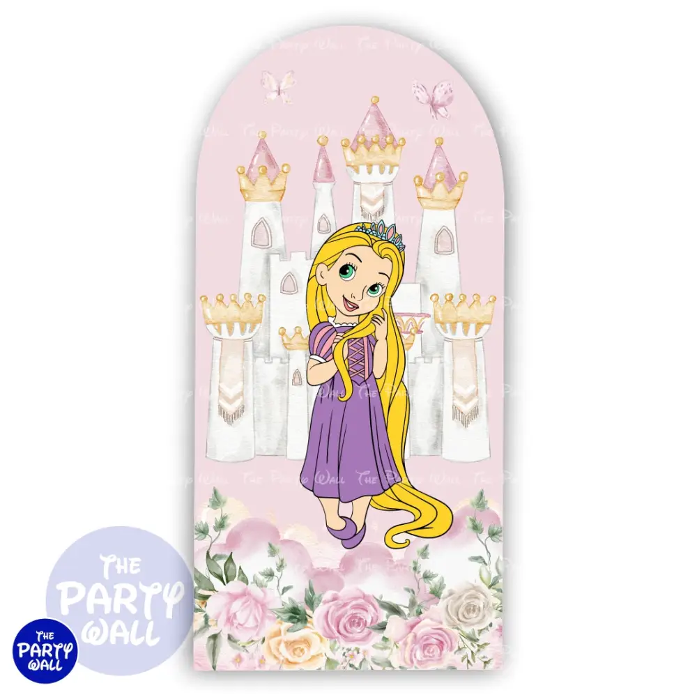 Princesas - Mampara de punta redonda o rectangular The Party Wall