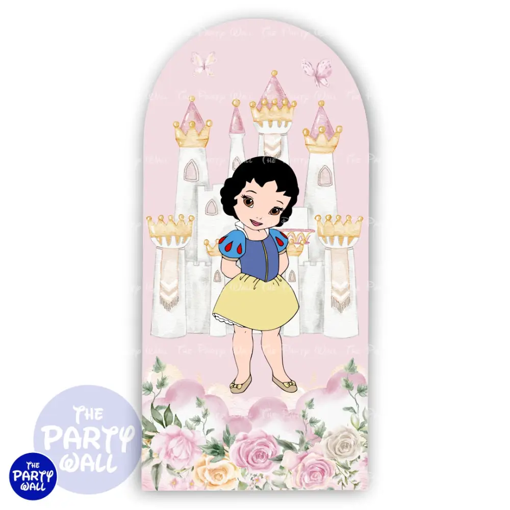 Princesas - Mampara de punta redonda o rectangular The Party Wall