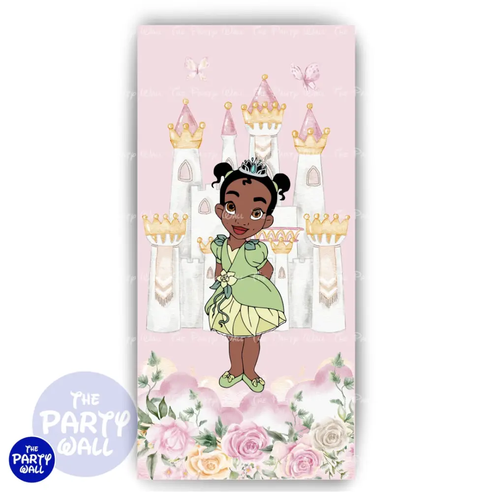 Princesas - Mampara de punta redonda o rectangular The Party Wall