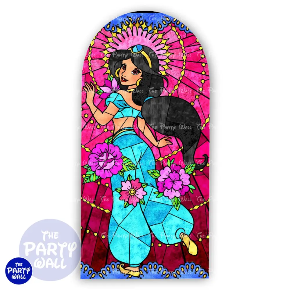 Princesas - Mampara de punta redonda o rectangular The Party Wall