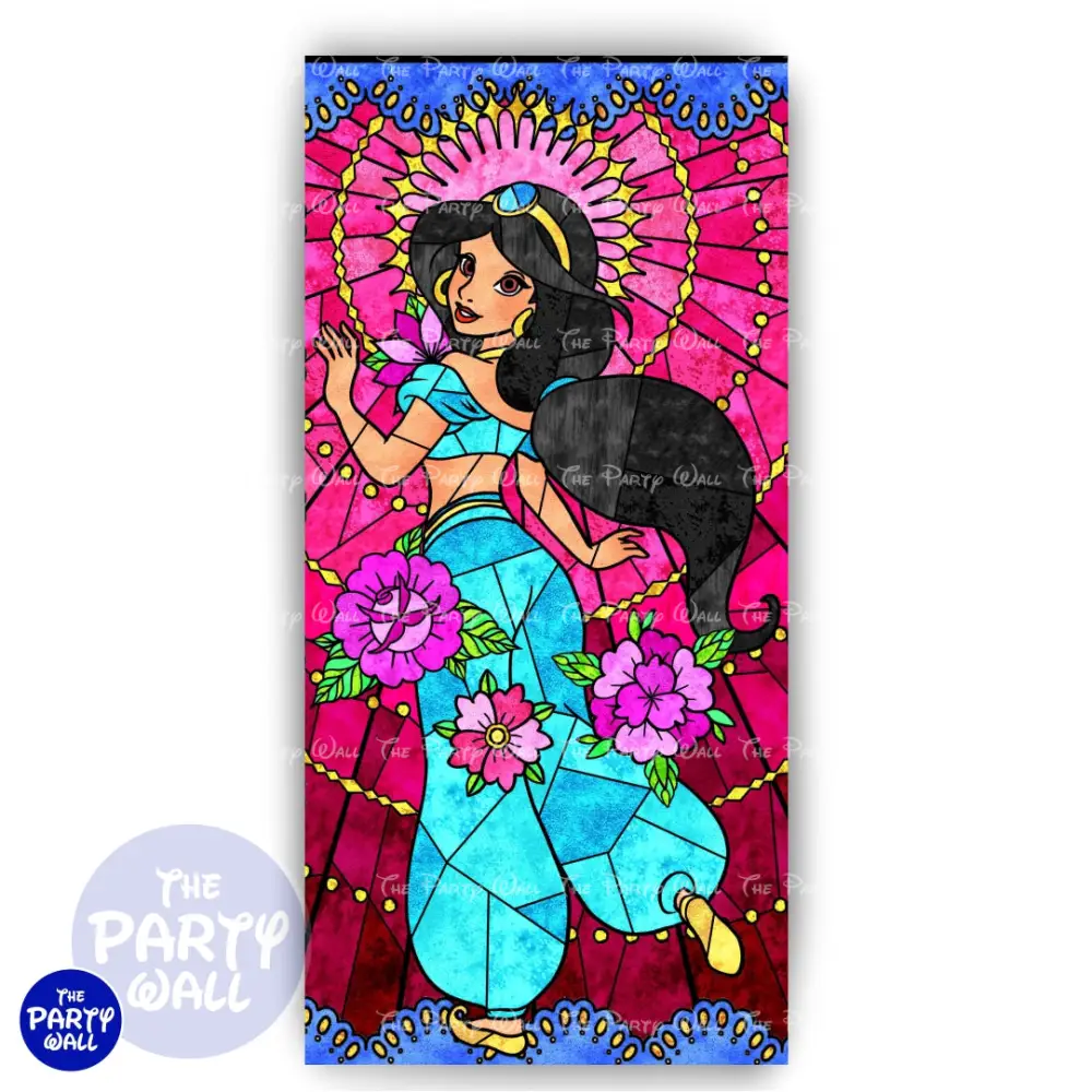 Princesas - Mampara de punta redonda o rectangular The Party Wall