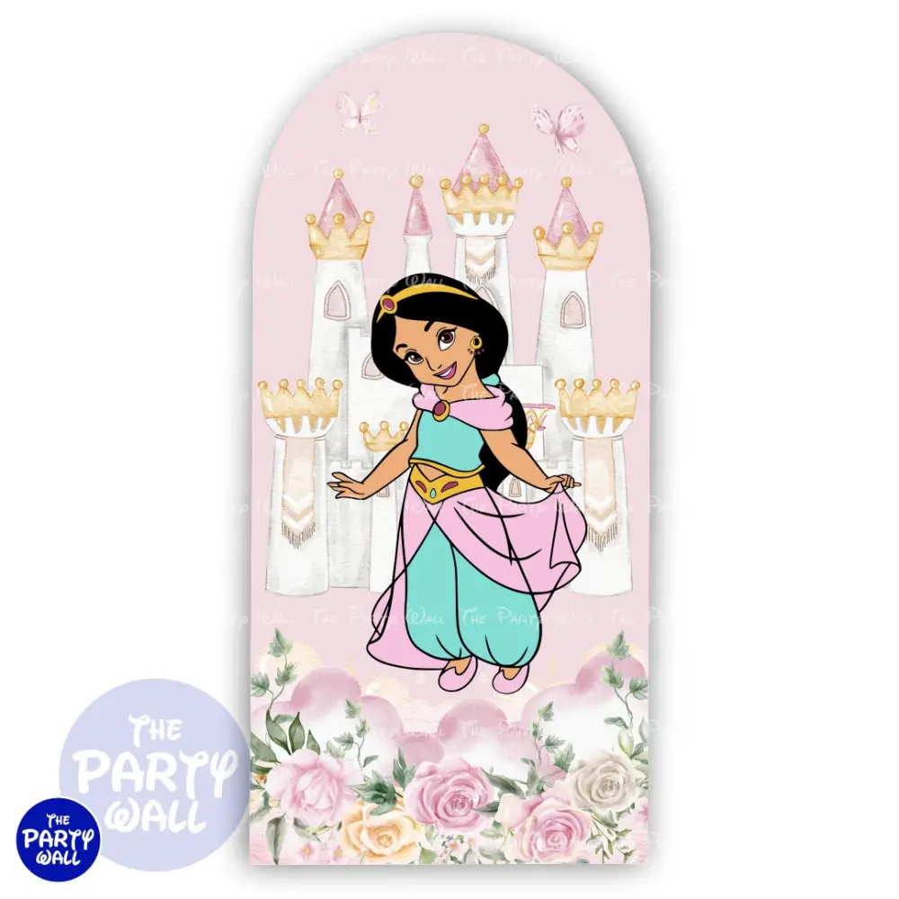 Princesas - Mampara de punta redonda o rectangular The Party Wall