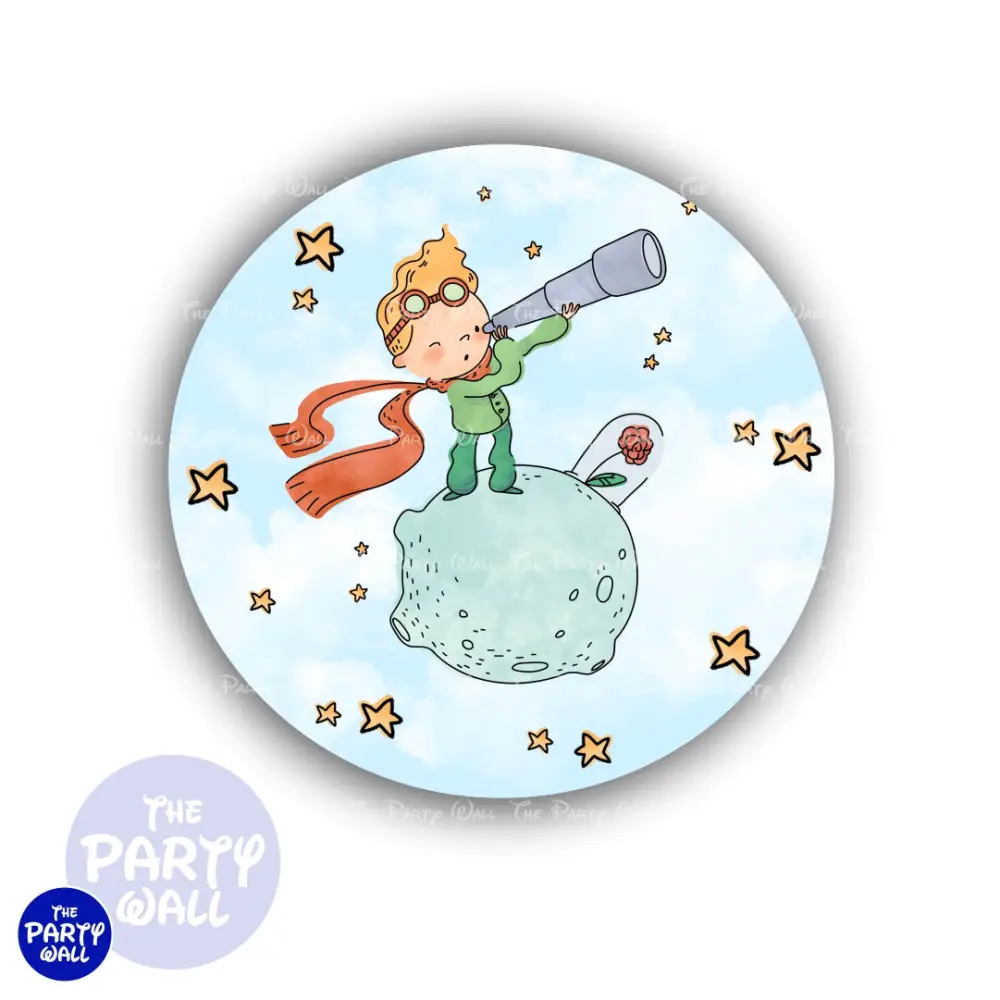 El Principito - Funda para mampara circular The Party Wall