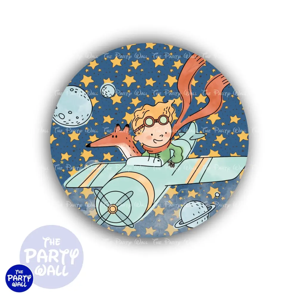 El Principito - Funda para mampara circular The Party Wall
