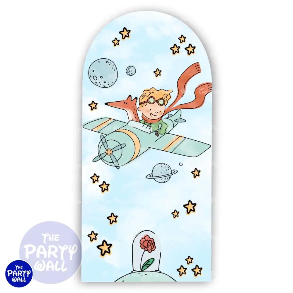 El Principito - Funda para mampara de punta redonda o rectangular The Party Wall