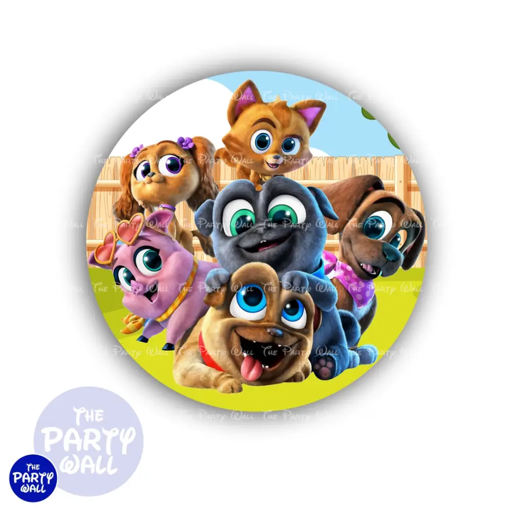 Puppy Dog Paws - Funda para mamá circular The Party Wall