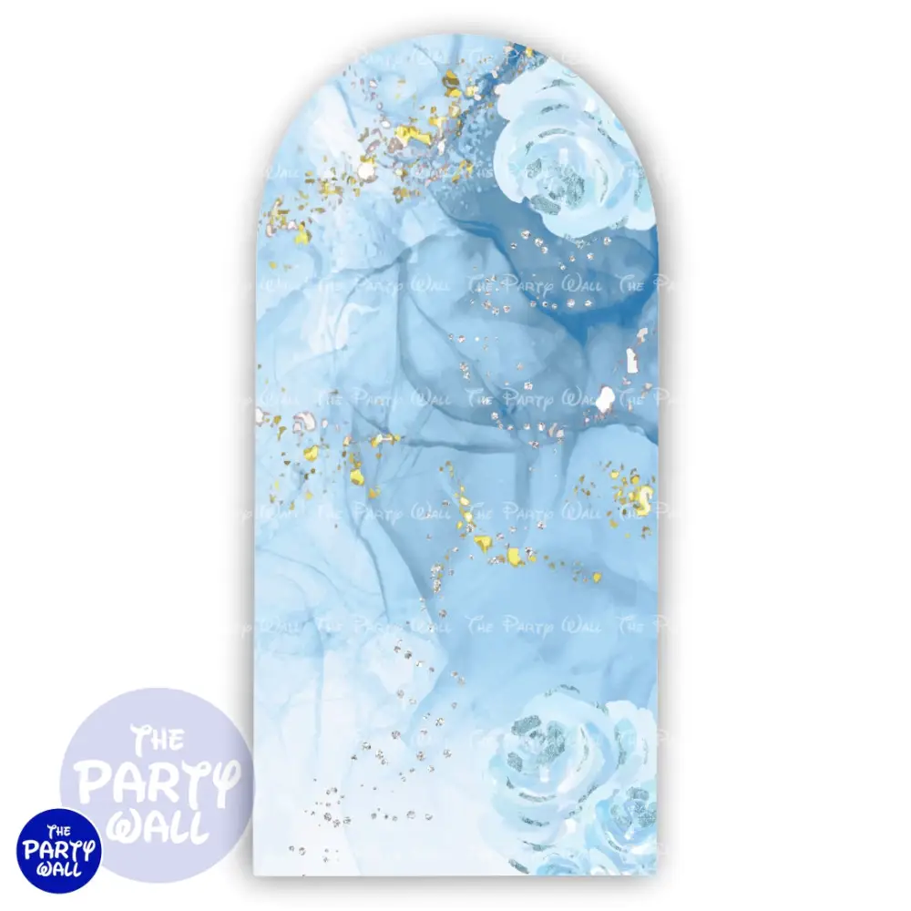 Quince ños - Funda para mampara de punta redonda o rectangular The Party Wall