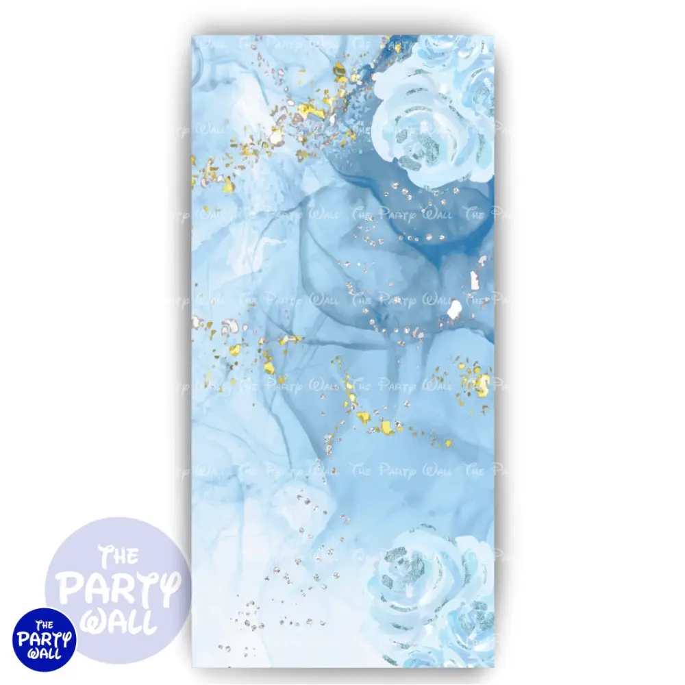 Quince ños - Funda para mampara de punta redonda o rectangular The Party Wall