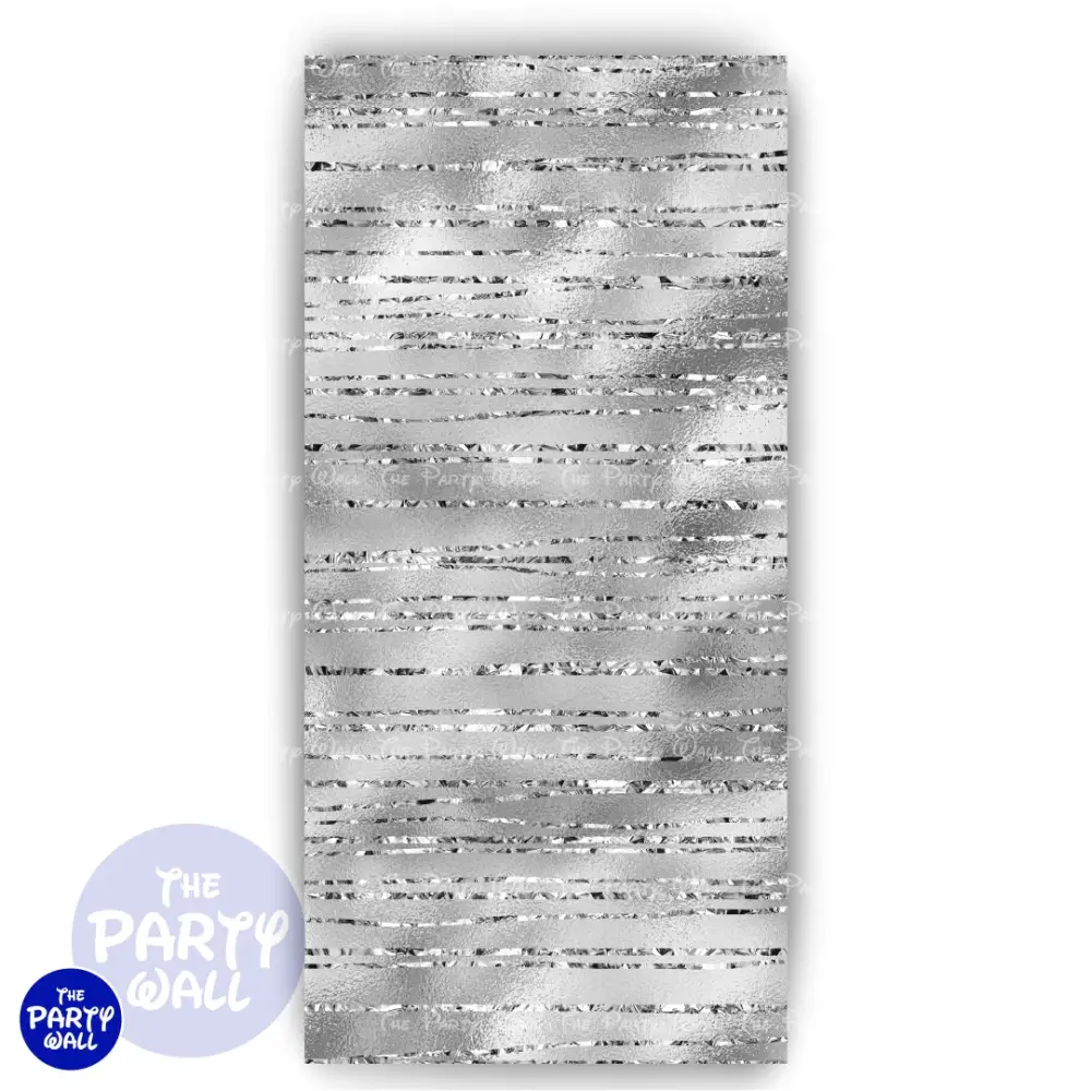 Quince ños - Funda para mampara de punta redonda o rectangular The Party Wall