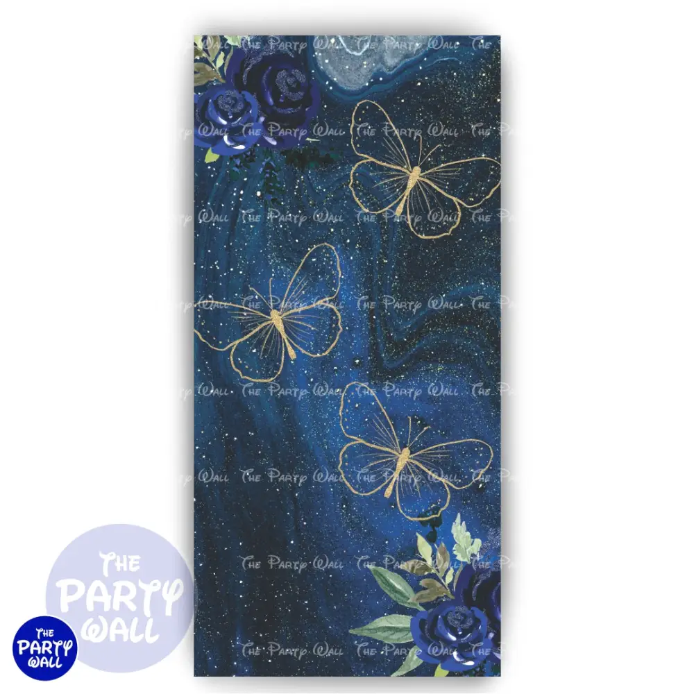 Quince ños - Funda para mampara de punta redonda o rectangular The Party Wall