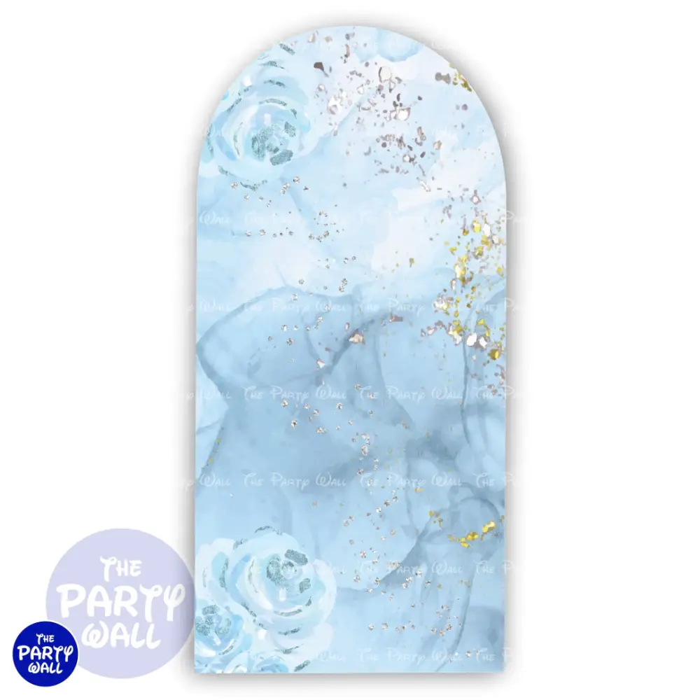 Quince ños - Funda para mampara de punta redonda o rectangular The Party Wall