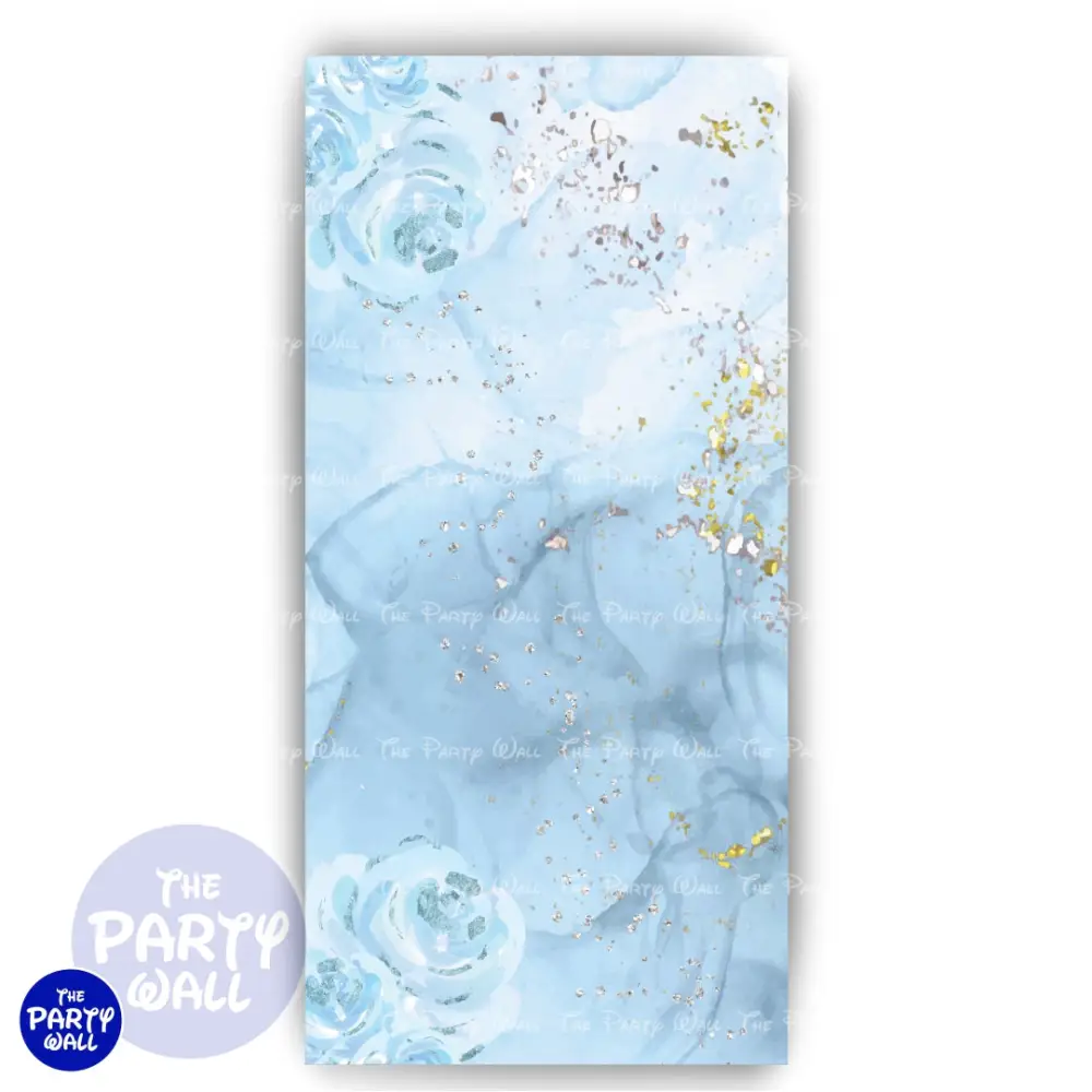 Quince ños - Funda para mampara de punta redonda o rectangular The Party Wall