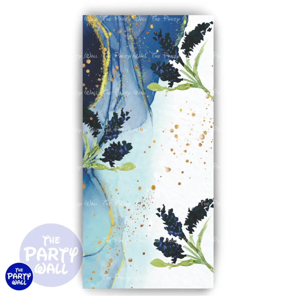 Quince ños - Funda para mampara de punta redonda o rectangular The Party Wall
