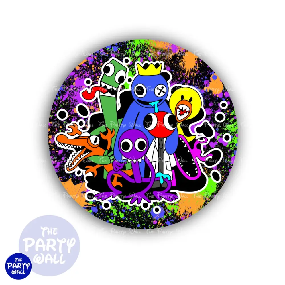 Rainbow Friends - Funda para mamá circular The Party Wall