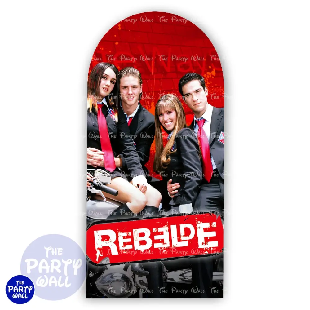 RBD - Funda para mampara de punta redonda o rectangular The Party Wall