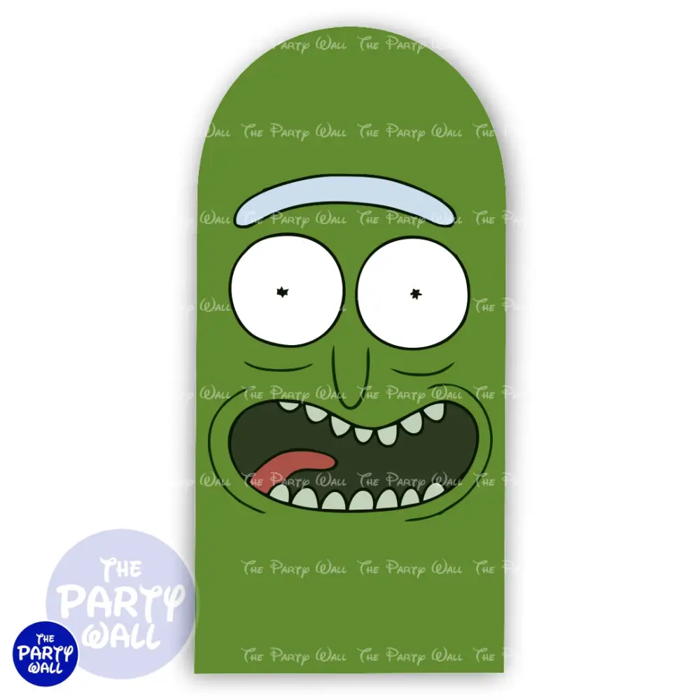 Rick y Morty - Funda para mampara de punta redonda o rectangular The Party Wall