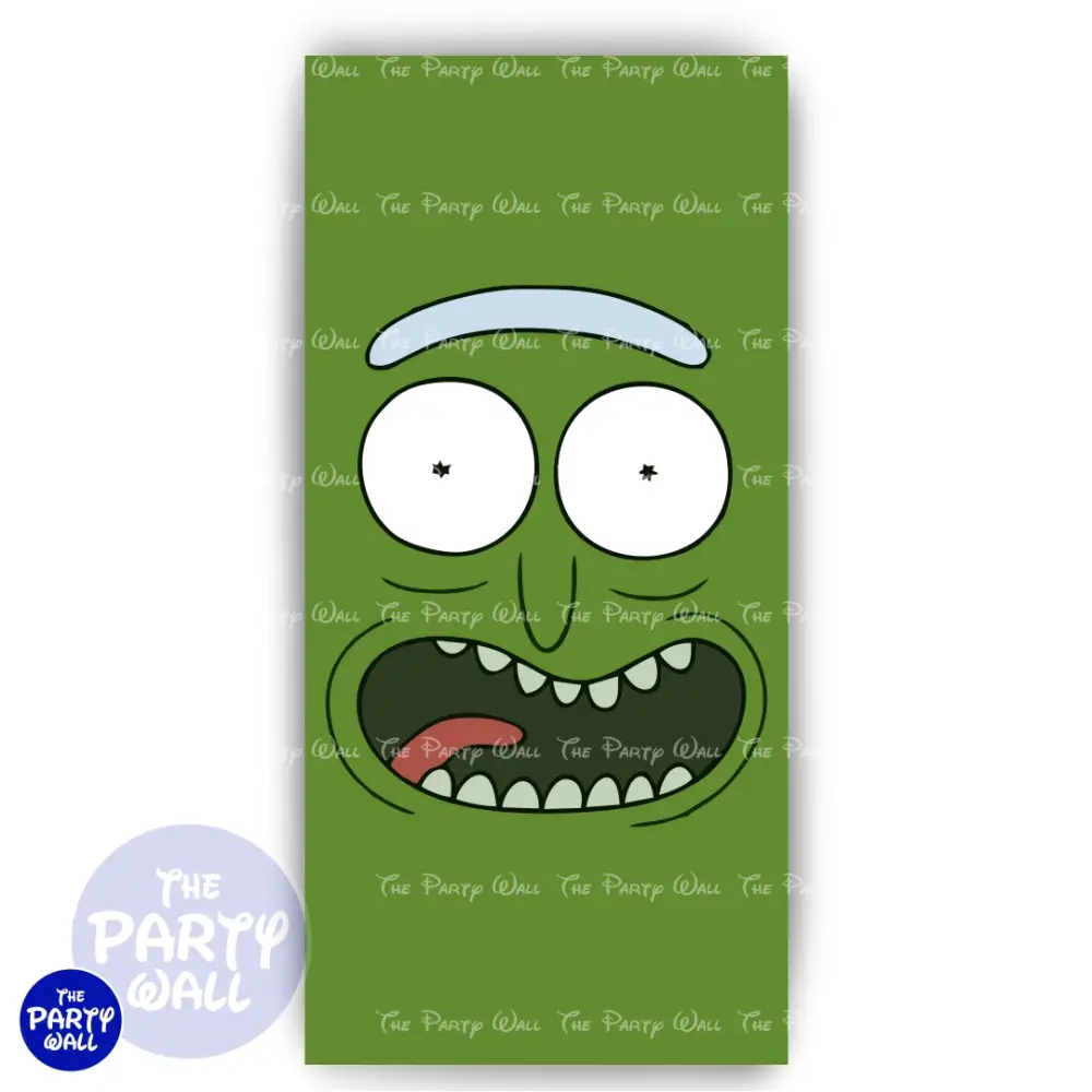 Rick y Morty - Funda para mampara de punta redonda o rectangular The Party Wall