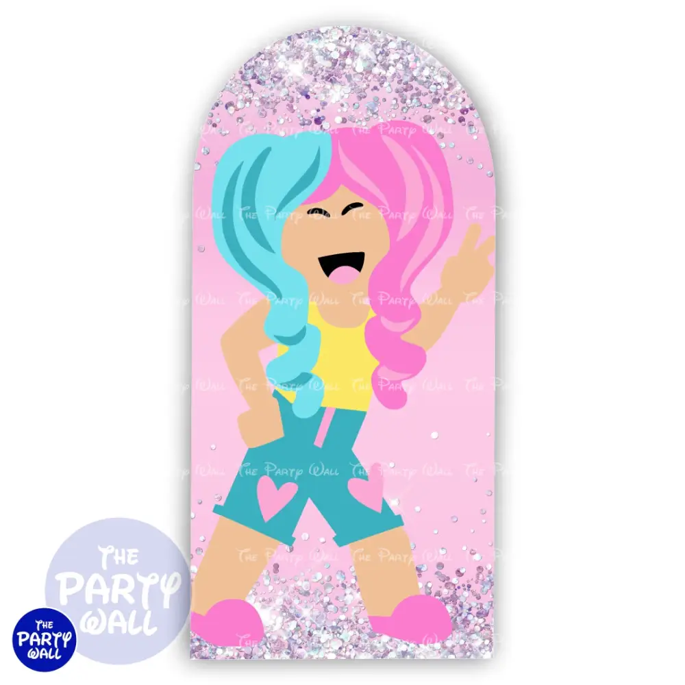 Roblox - Funda para mampara de punta redonda o rectangular The Party Wall