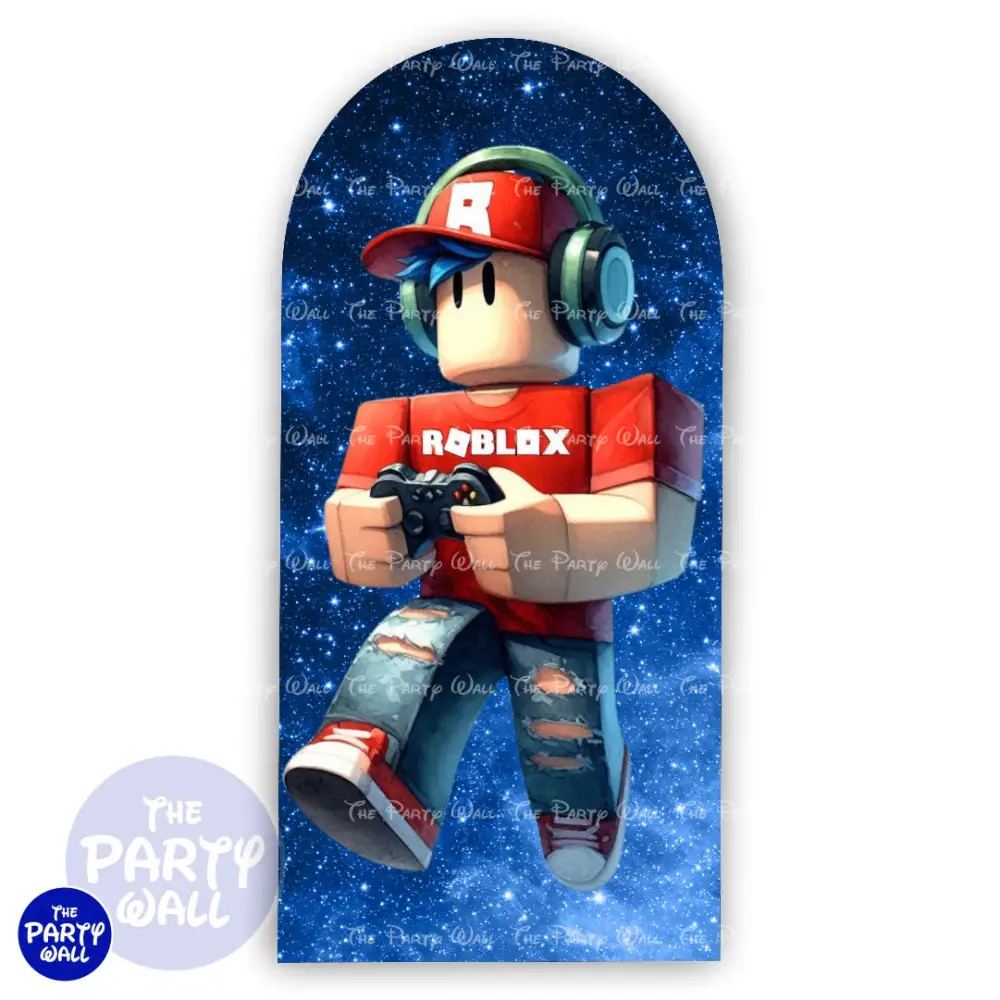 Roblox - Funda para mampara de punta redonda o rectangular The Party Wall