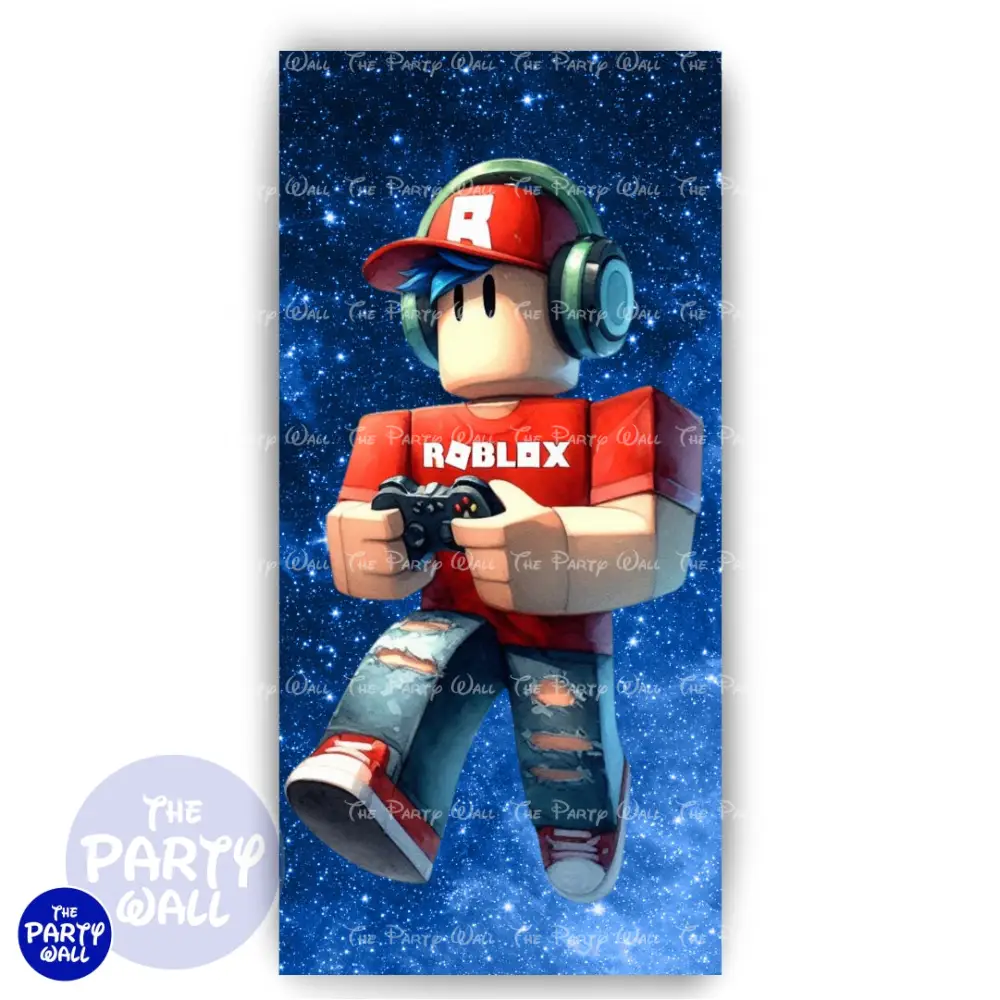 Roblox - Funda para mampara de punta redonda o rectangular The Party Wall