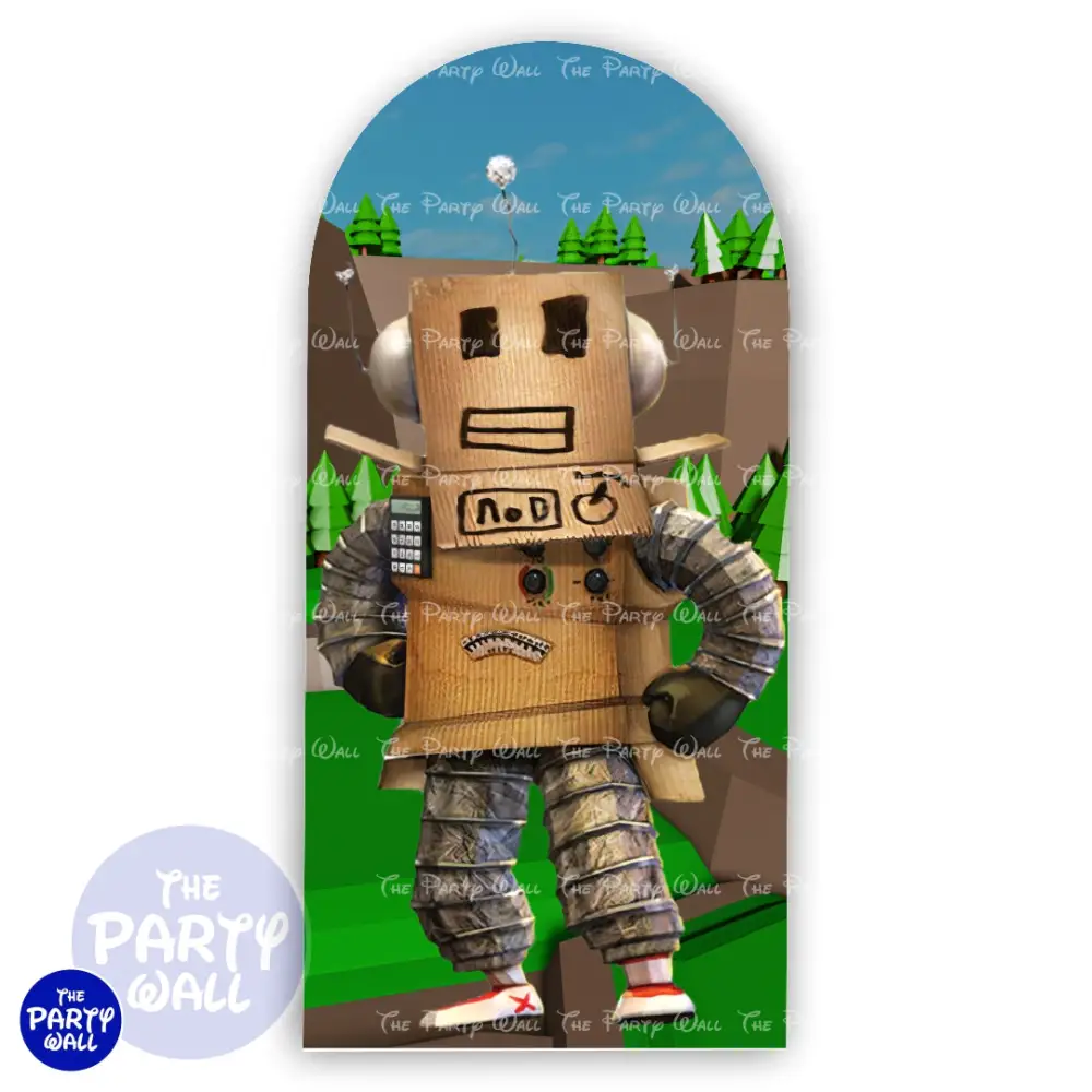 Roblox - Funda para mampara de punta redonda o rectangular The Party Wall