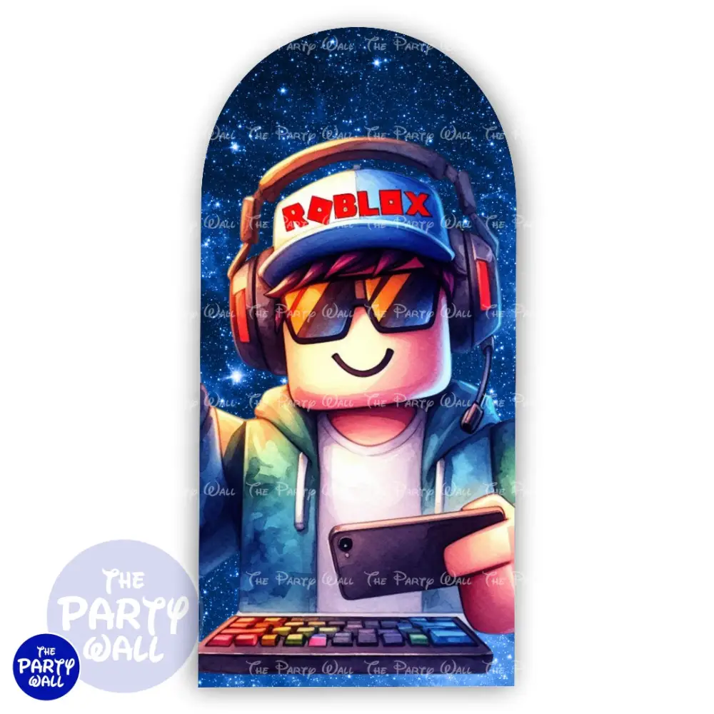 Roblox - Funda para mampara de punta redonda o rectangular The Party Wall