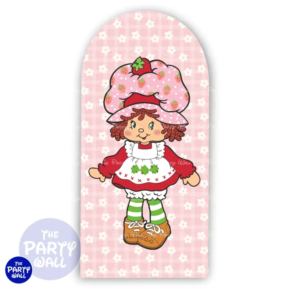 Rosita Fresita - Funda para mampara de punta redonda o rectangular The Party Wall