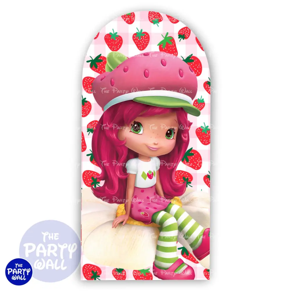 Rosita Fresita - Funda para mampara de punta redonda o rectangular The Party Wall