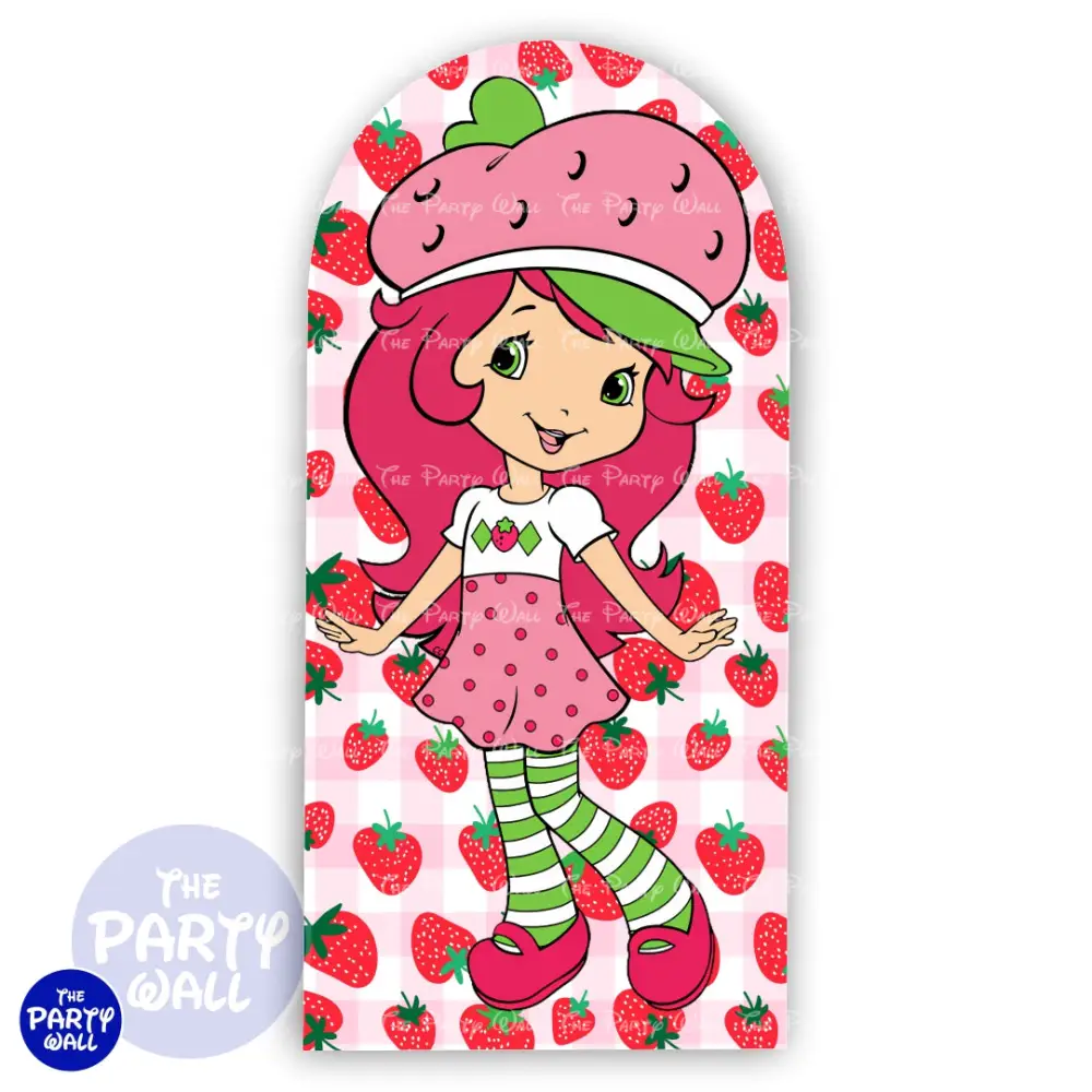 Rosita Fresita - Funda para mampara de punta redonda o rectangular The Party Wall