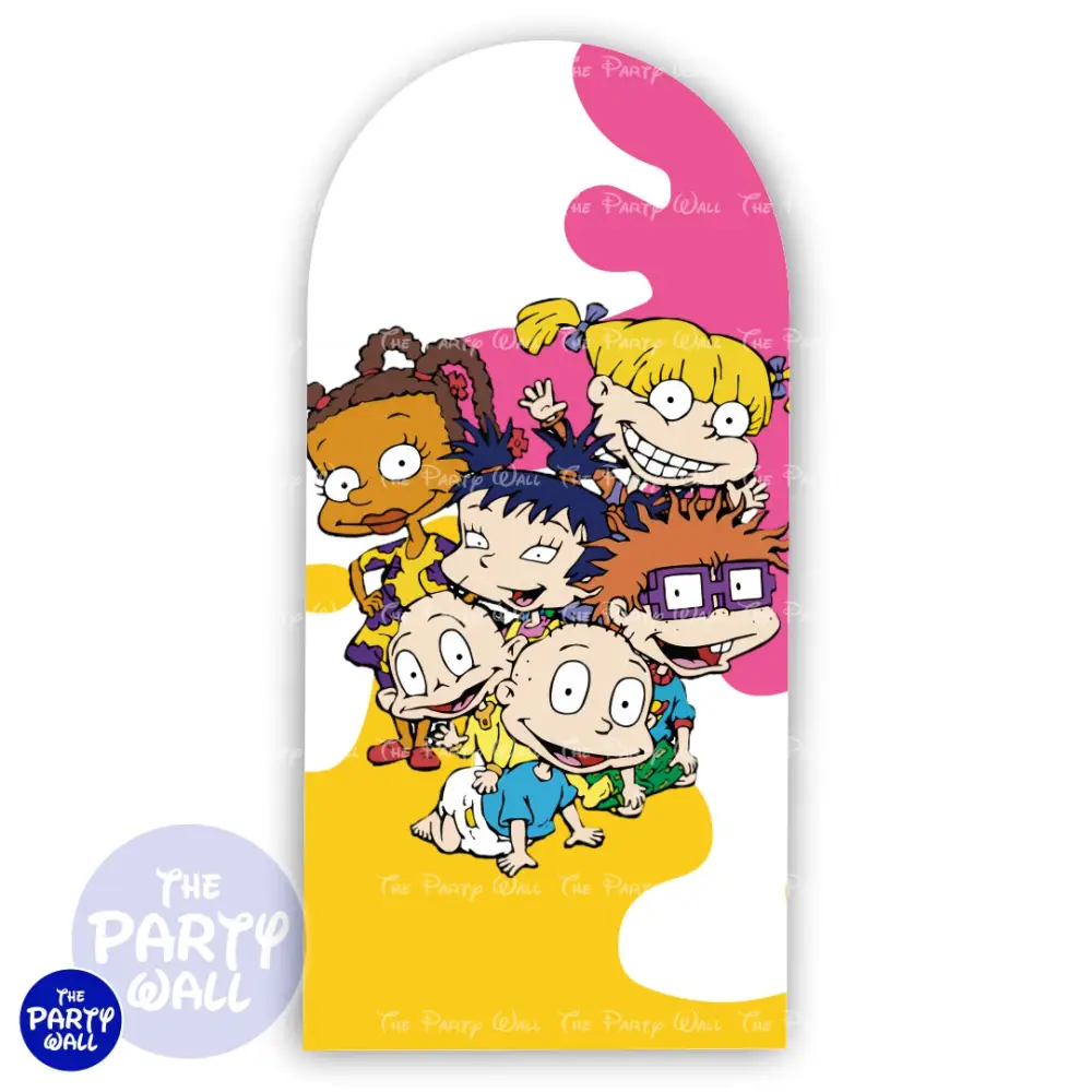 Rugrats - Funda para mampara de punta redonda o rectangular The Party Wall