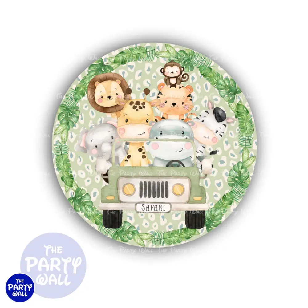 Safari Cute - Funda para mamá circular The Party Wall