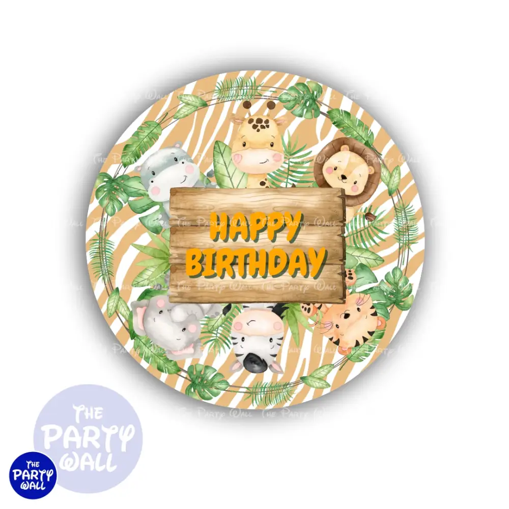 Safari Cute - Funda para mamá circular The Party Wall