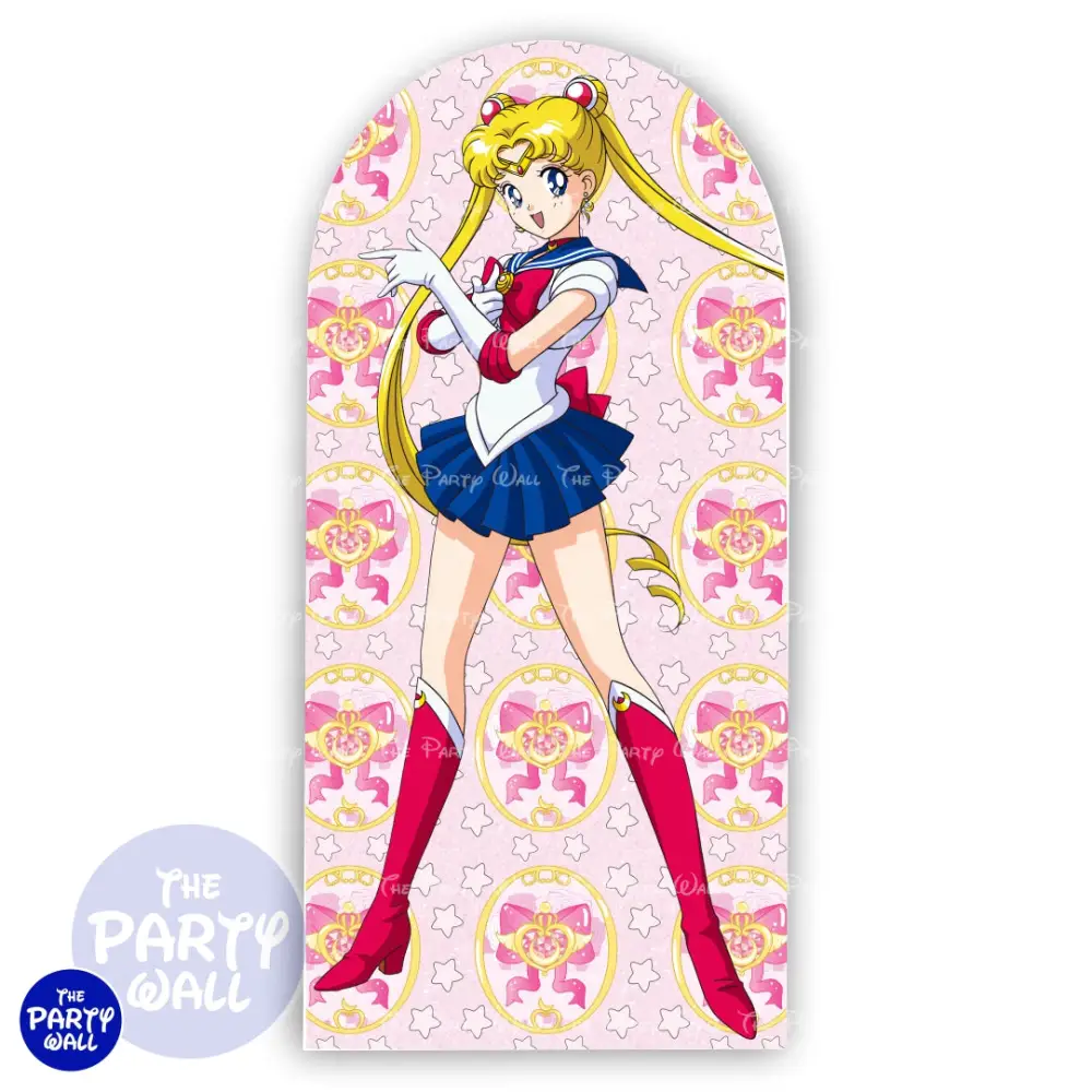 Sailor Moon - Funda para mampara de punta redonda o rectangular The Party Wall