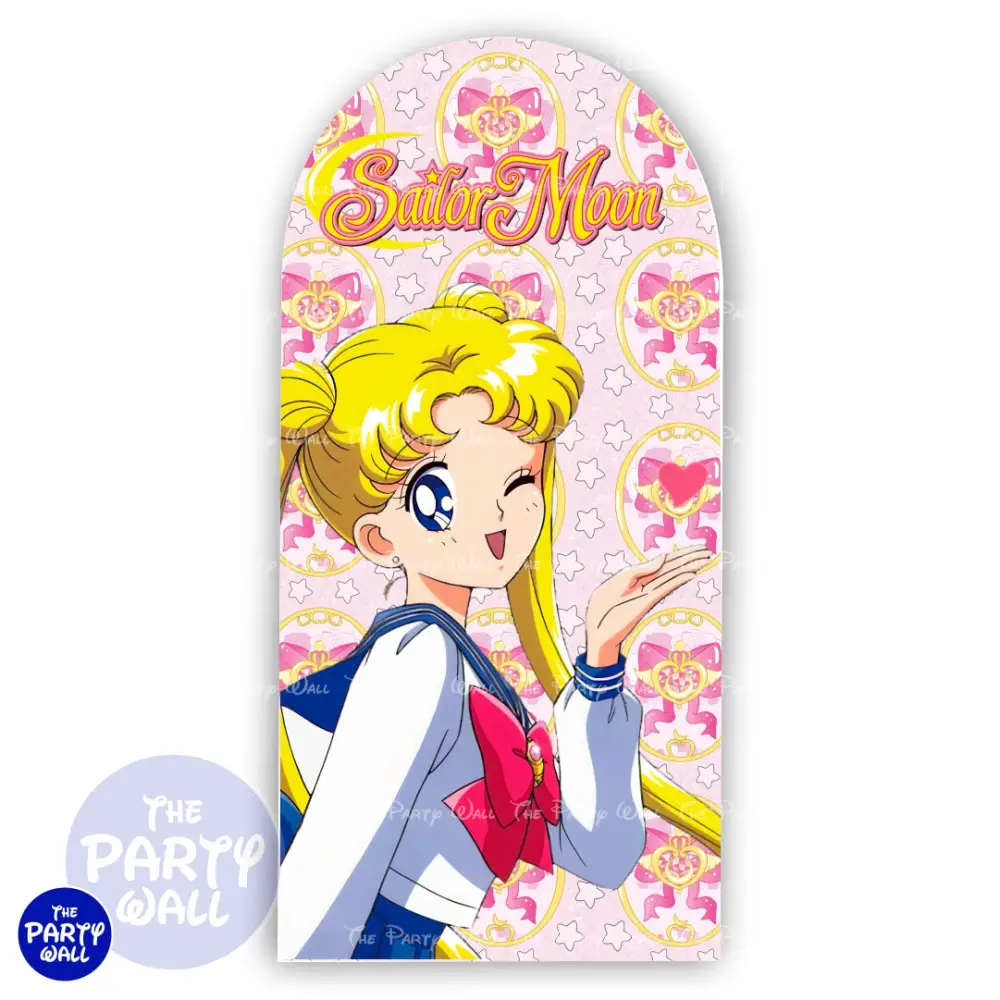 Sailor Moon - Funda para mampara de punta redonda o rectangular The Party Wall